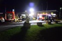 Grossbrand Halle Troisdorf Kriegsdorf Junkersring P645